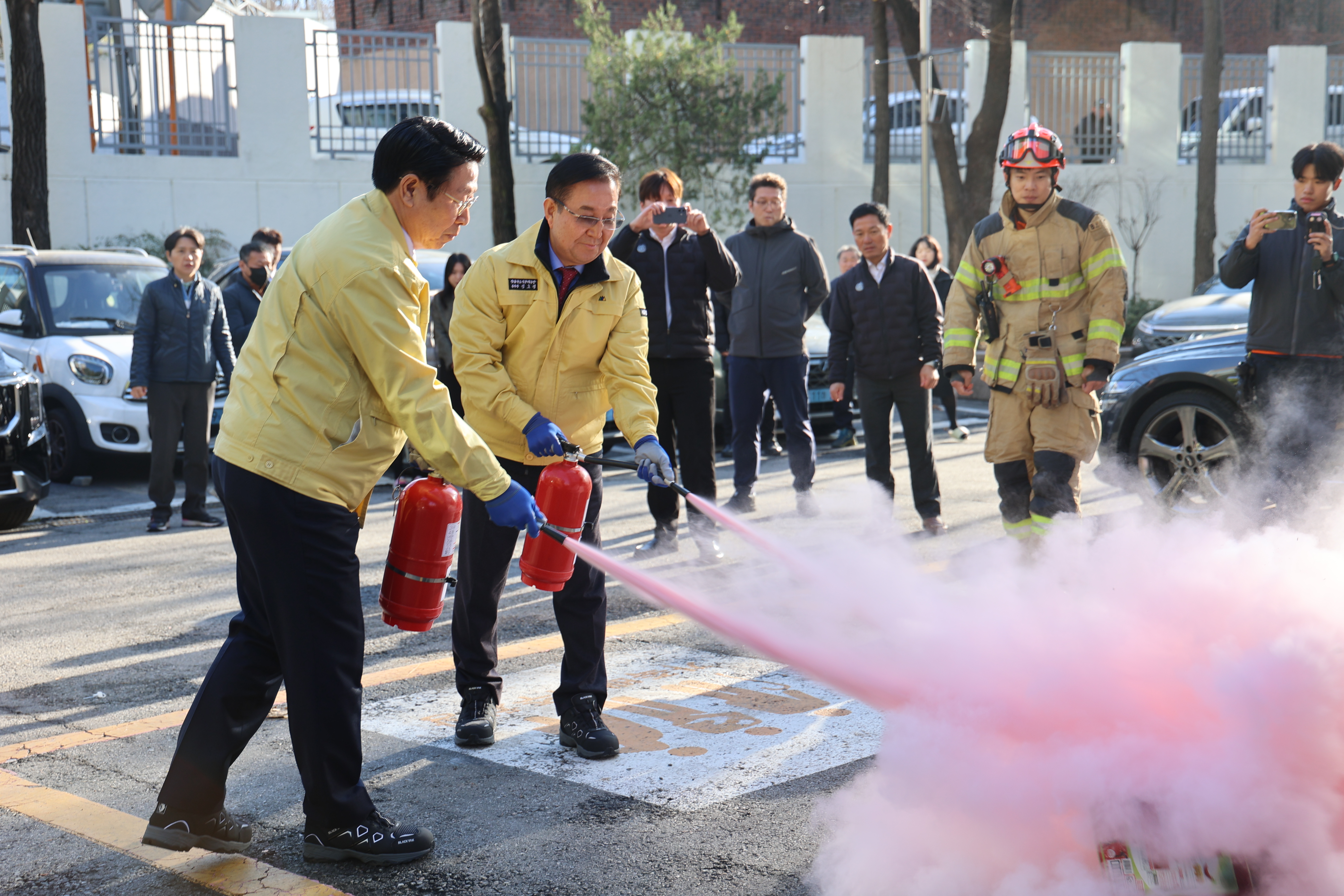 강남구도시관리공단, 2025년 합동소방훈련 실시