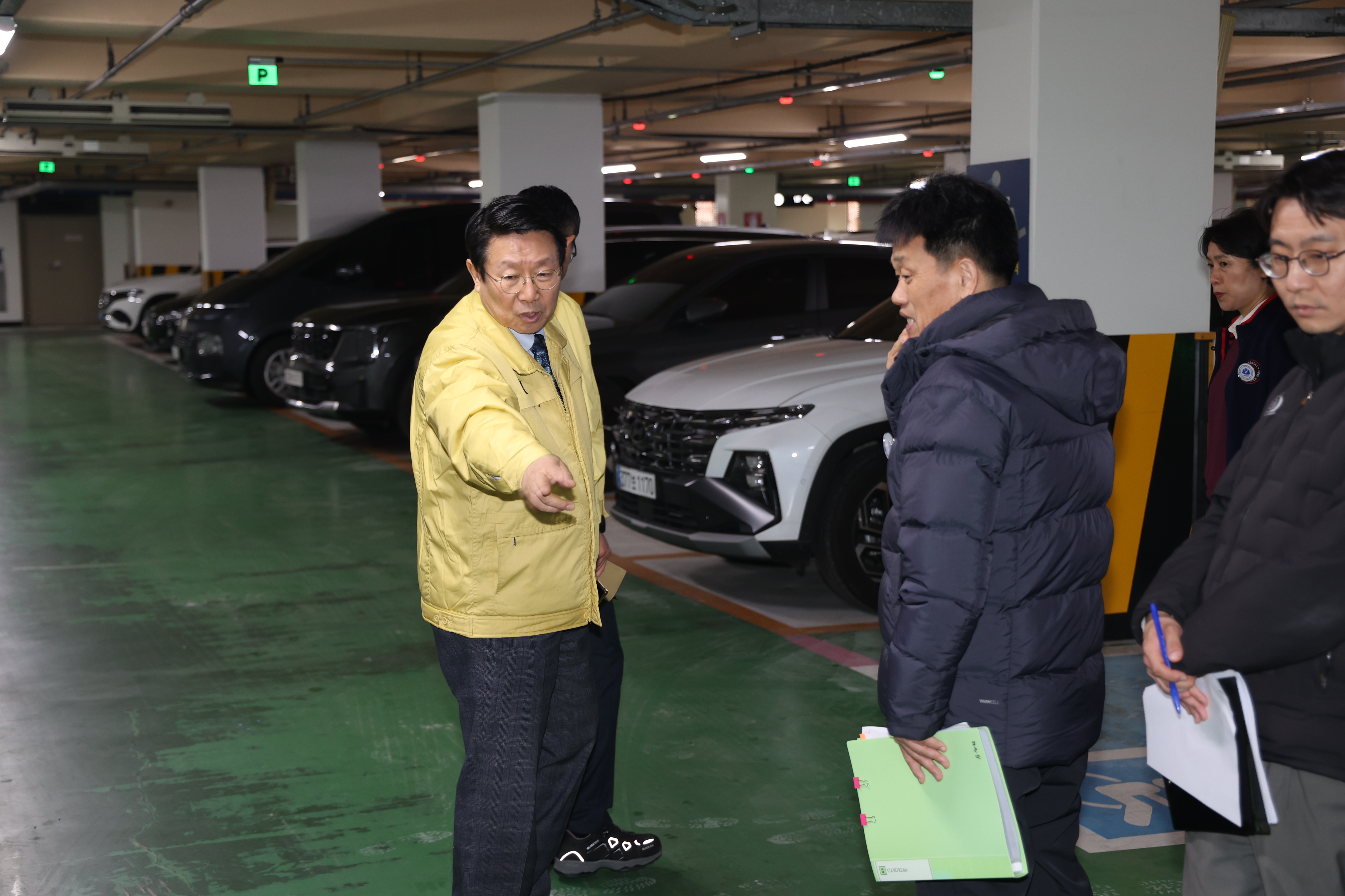 공영주차장 현장 방문 및 소통 4차