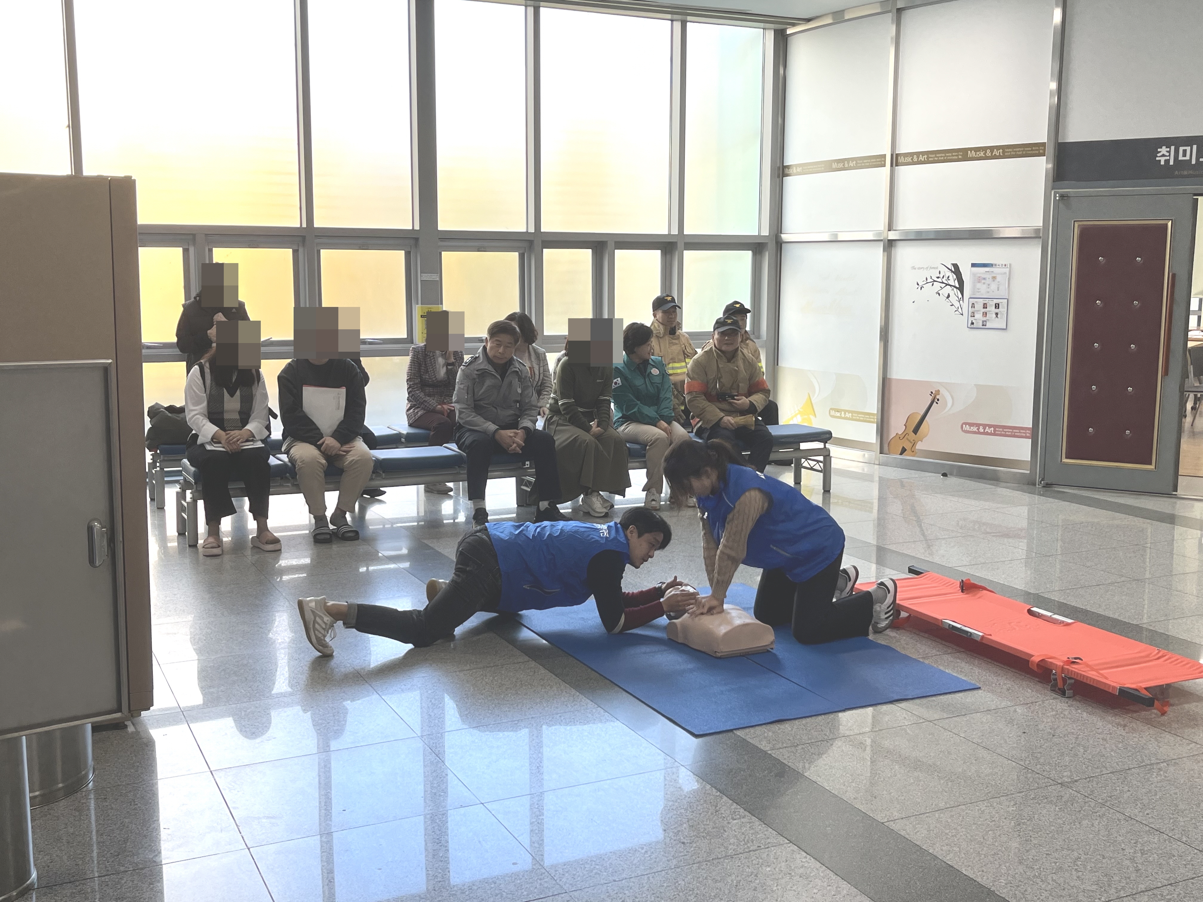 지역주민 및 유관기관과 함께 합동소방훈련 실시