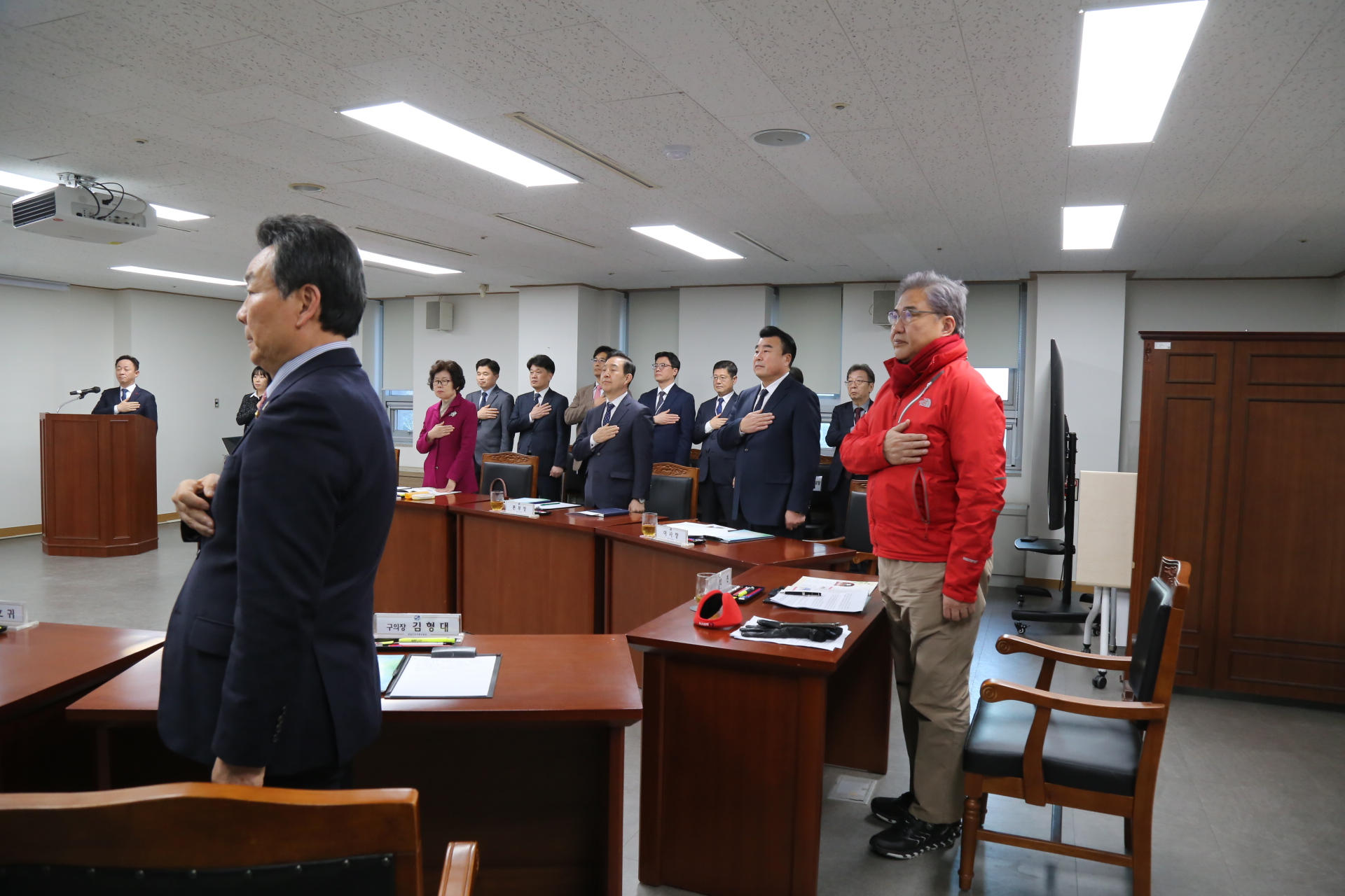 박진 국회의원 강남구도시관리공단 방문