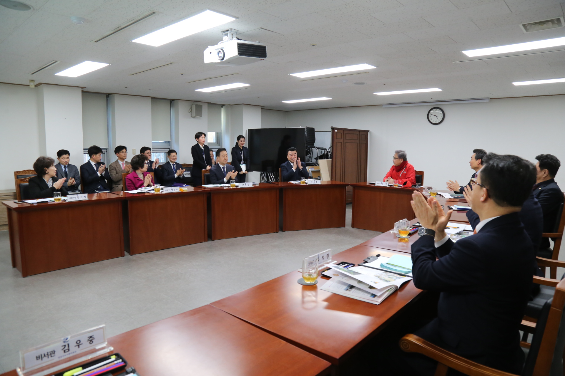 박진 국회의원 강남구도시관리공단 방문